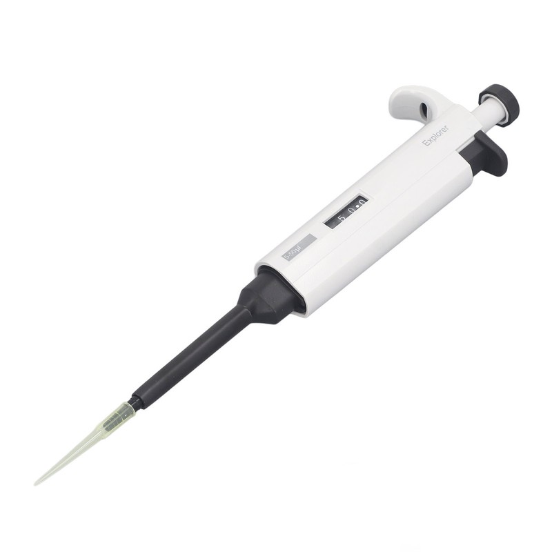 Laboratory Micropipette 5‑50ul Large Volume Tip Sampler Digital Adjustable Pipettor