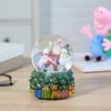 Musical Polystone Water Glass Christmas Snow Globe Cute Snowman (1,