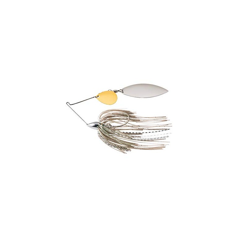 War Eagle Nickel Frame Tandem Willow Spinnerbait Mouse Skirt 3/8