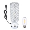 Tomshine Touching Control Bedside Table Lamp with Dual USB Charge