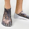 Muddy Feet - Caveman Costume Feet - Funny Socks for