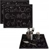 Hamur Home Set of 2 Drying Mat for Dishes, 40