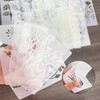50 Pcs Wildflower Stencils, Small Flower Leaf Stencils for Painting