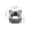 sourcing map Weld Nuts, M14 Square UNC Carbon Steel Machine