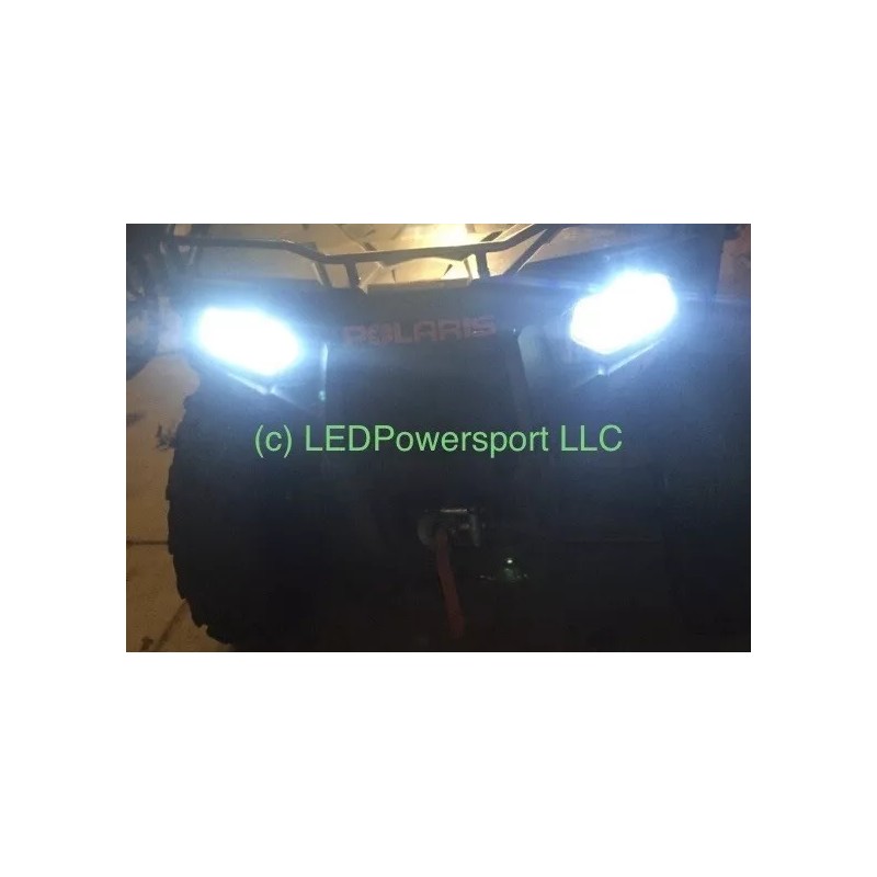 RD 1983 Yamaha YTM200L Tri-Moto ATV LED Headlight Upgrade Kit