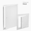 HVAC OV 12 x 24 Inch Metal Access Panel for