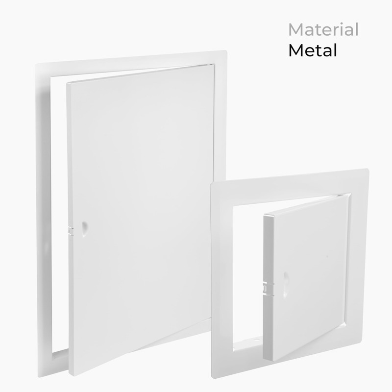 HVAC OV 12 x 24 Inch Metal Access Panel for