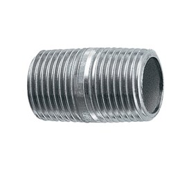 Kakudai 6475-25 Stainless Steel Round Nipple