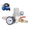 Air Compressor Pressure Regulator 1/4 Inch NPT Air Pressure Regulator