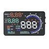 A8 5.5'' OBD II Car HUD Display Auto Windshied Reflective