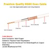 XRDS-RF RG8X RF Coaxial Cable Flexible Low Loss Coax Cable