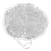 Wreath Storage Bag 60x20cm Thick PVC Reinforced Handle Double Zippers