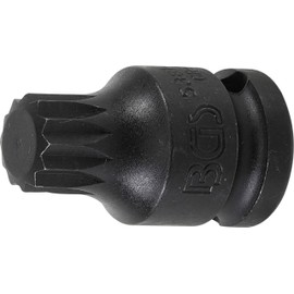 BGS 5381-M16 | Impact Bit Socket | 12.5 mm (1/2") Drive | Spline (for XZN) M16