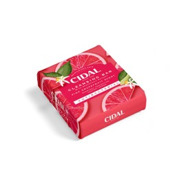 Cidal Pink Grapefruit Cleansing Bar Soap, Antibacterial, With Grapefruit Extract, Twinpack (2 x 100g bars)