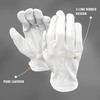 THE MASONIC COLLECTION - 100% Soft Leather Gloves - White