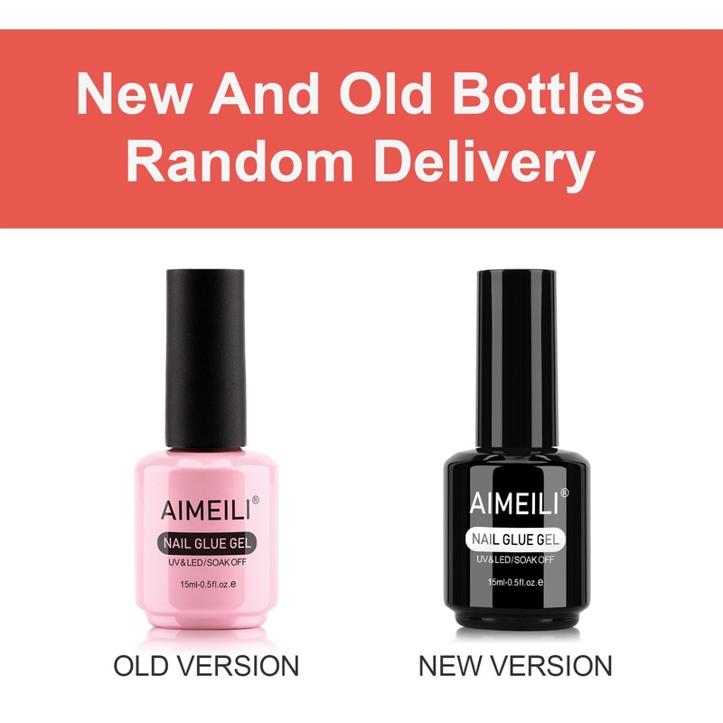 AIMEILI Hema Free 2 in 1 Nail Glue and Base