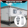 ACROPIX Utility Trailer Lift Gate Pull Latches/Rear Trailer Gate Latch