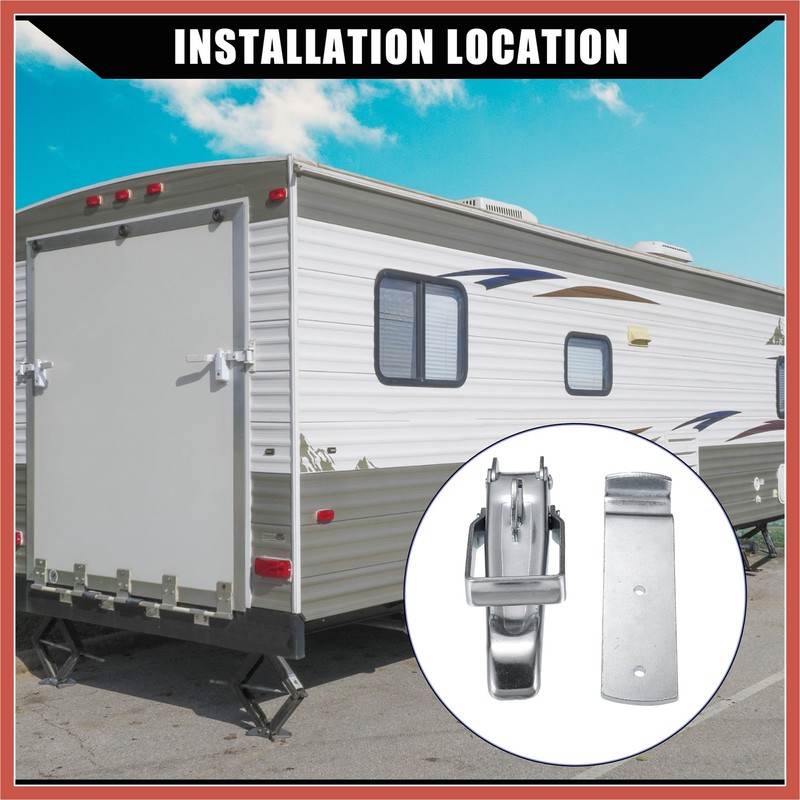 ACROPIX Utility Trailer Lift Gate Pull Latches/Rear Trailer Gate Latch