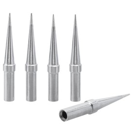 Bestgle 5 Pcs ET Series Soldering Iron Tips ETS 0.4mm Soldering Tip Set Replacement Solder Tips for Weller WE1010NA WES51 WES50 PES51 PES50 WEP70 EC1002 EC1201A