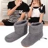Heated Foot Warmer, USB Charging, Electric Warmer Shoes, Electric Plush