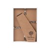 1x White 4 x 6 inch 3D Deep Box Wooden