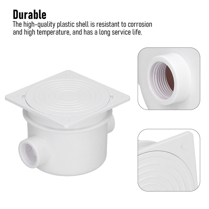 DEWIN Waterproof Junction Box, Underwater Light Junction Box, Dustproof Swimming