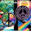 ACGZQY Love and Peace Token - Original Environmental Peace Sign