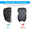 Genuine Leather Key Fob Cover for Chevy and GMC Vehicles
