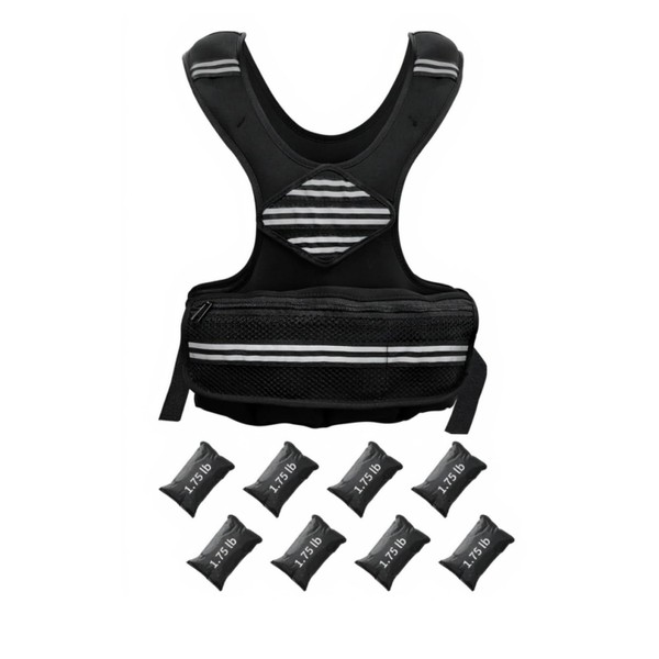 6-20 LBS Adjustable Weight Vest for Home Gym, Wearable Weighted