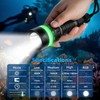 Sofirn SD08 Diving Light, 3200lm Bright Scuba Diving Flashlight, IPX8
