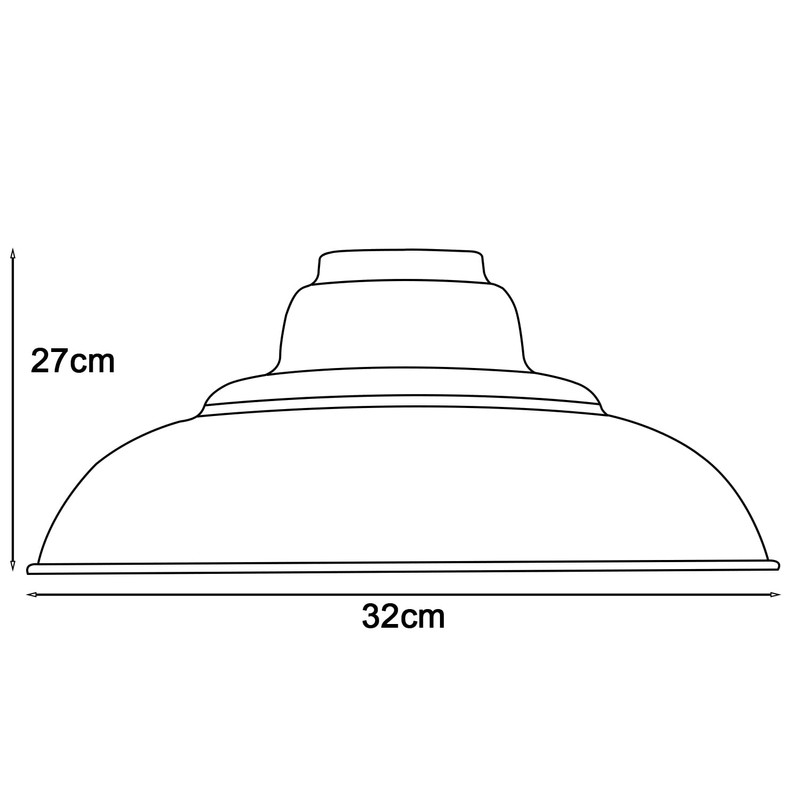 LEDSone Industrial Pendant Ceiling Light Shade, Retro Kitchen Pendant Ceiling