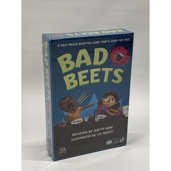 StoneBlade Brand New! Bad Beets Card Game Of Bluffing Family