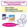 Refré Adult Diaper Insert Pads for Night - Unisex Protective