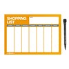 Erasable, Dry Wipe, Magnetic Shopping and Grocery List for Fridge,