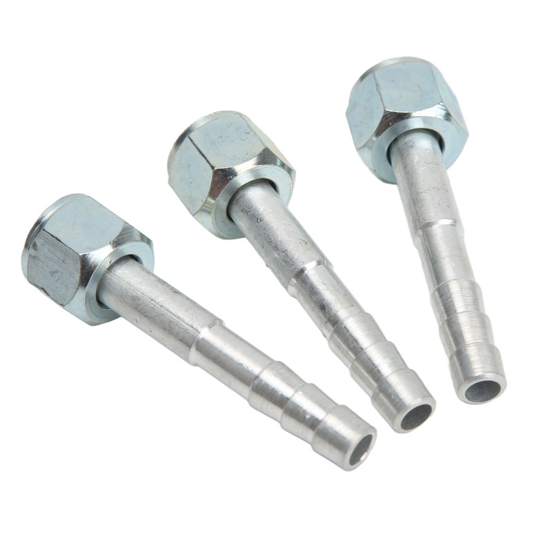 20PCS Air Conditioning Hose Barb Fitting Straight Aluminum High Strength