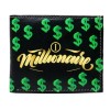 Honeywingz I am a Millionaire $$$ Leather Bi-Fold Bifold Wallet