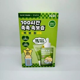 ISOI 아이소이 모이스춰 닥터 장수진 수분앰플 70ml 대용량 망곰콜라보기획 (+크림 10ml+포 isoi Moisture Dr. Jang Su Jin Hydration Ampoule 70ml Large Size Mango Collagen Plan (+ Cream 10ml + Capsule) [1 piece]