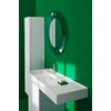 Kartell Boxy Soap Dish, Aquamarine, 10.5 x 2.4 x 10.5