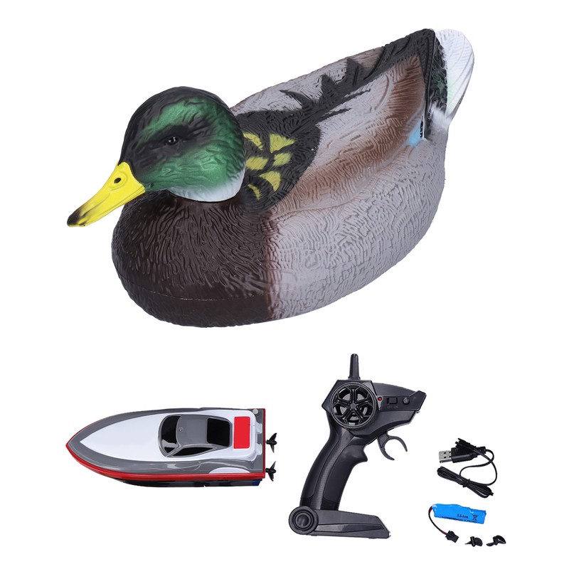 Duck Shape 2.4GHz Racing Boat Remote Control Boat Children Kids
