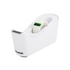 Scotch Tape Dispenser, White, Great for School or Office and