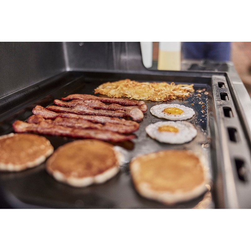 Weber Full Size Rectangular Griddle, Spirit 300 Series, Carbon Steel,