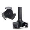 Slab Flattening Router Bits 1/2 Shank, 2-3/8”Cut Dia, 12*12*1.5mm Insert,