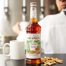 FixtureDisplays Monin Premium Peanut Butter Flavoring Syrup 750 mL 544SYPAR261A