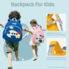 VIDOSCLA Toddlers Backpack Kids Airplane Nursery Schoolbag Preschool Bag