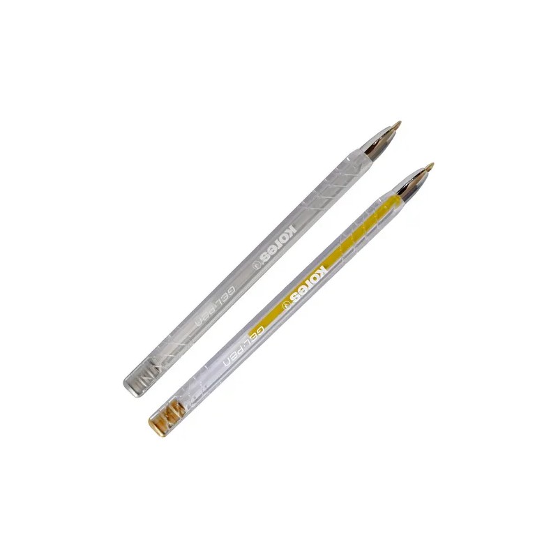 Boligrafo Gel Dorado Lettering