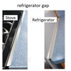 Stove Gap Cover 304 Stainless Steel Easy Clean Range Trim