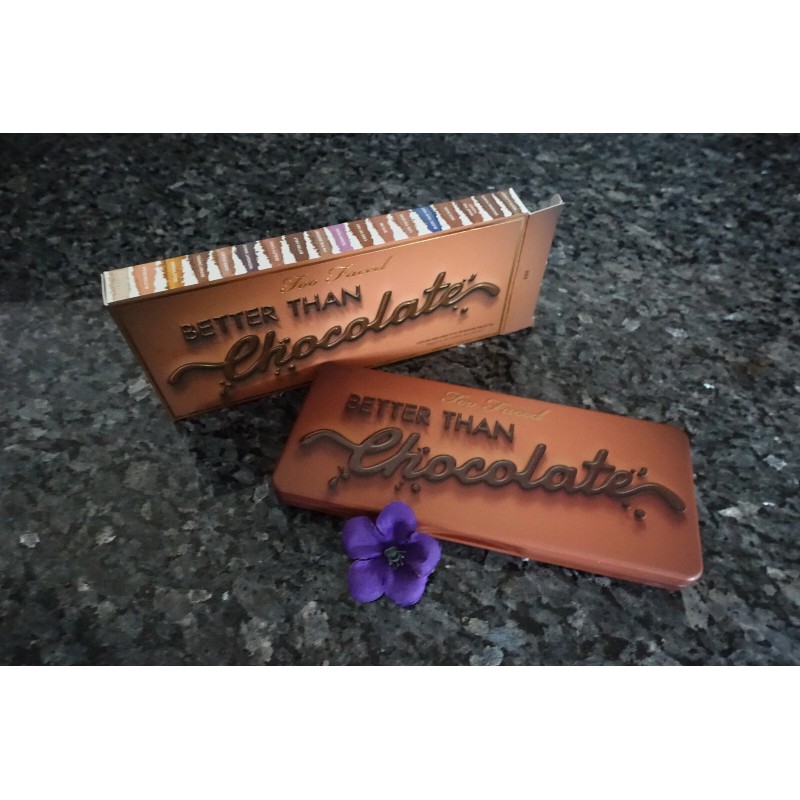 Too Faced better than chocolate cocoa infused eyeshadow palette new