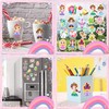 Window Clings Stickers for Kids Window Gel Clings Decals Thick