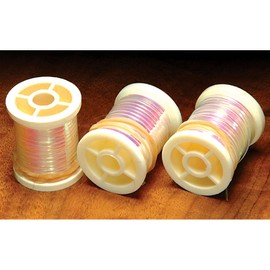 Hareline Single Spool Pearlescent Flat Tinsel Wide