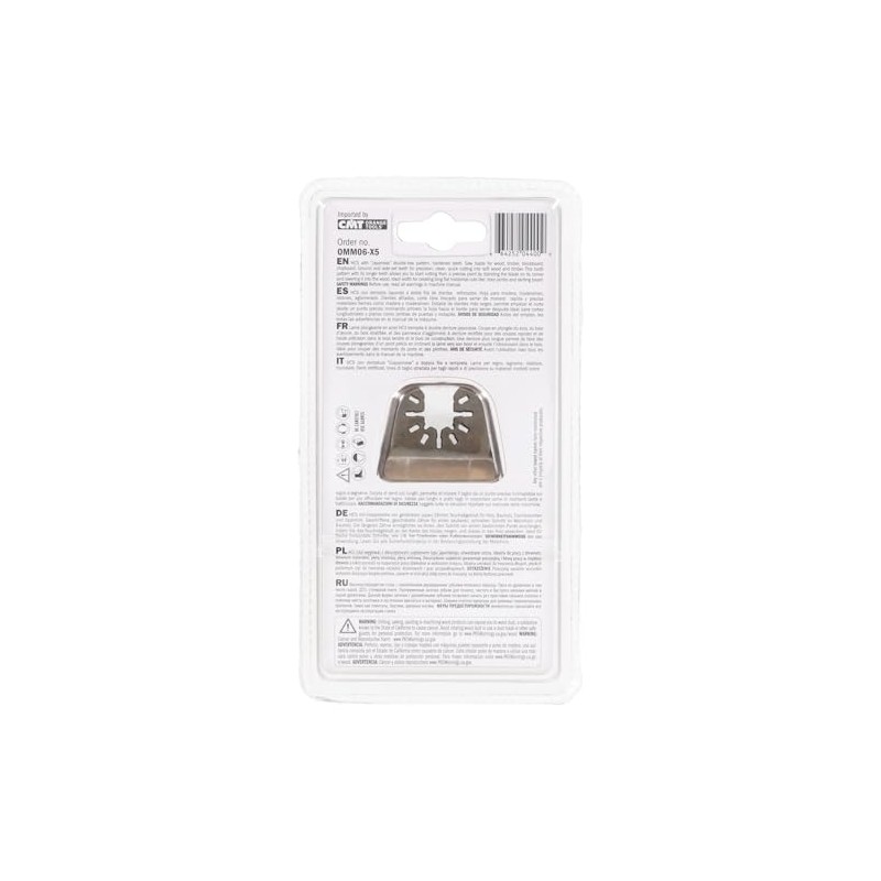 CMT OMM06-X5 5 Pcs Precision Cut Blade Japan Toothing for